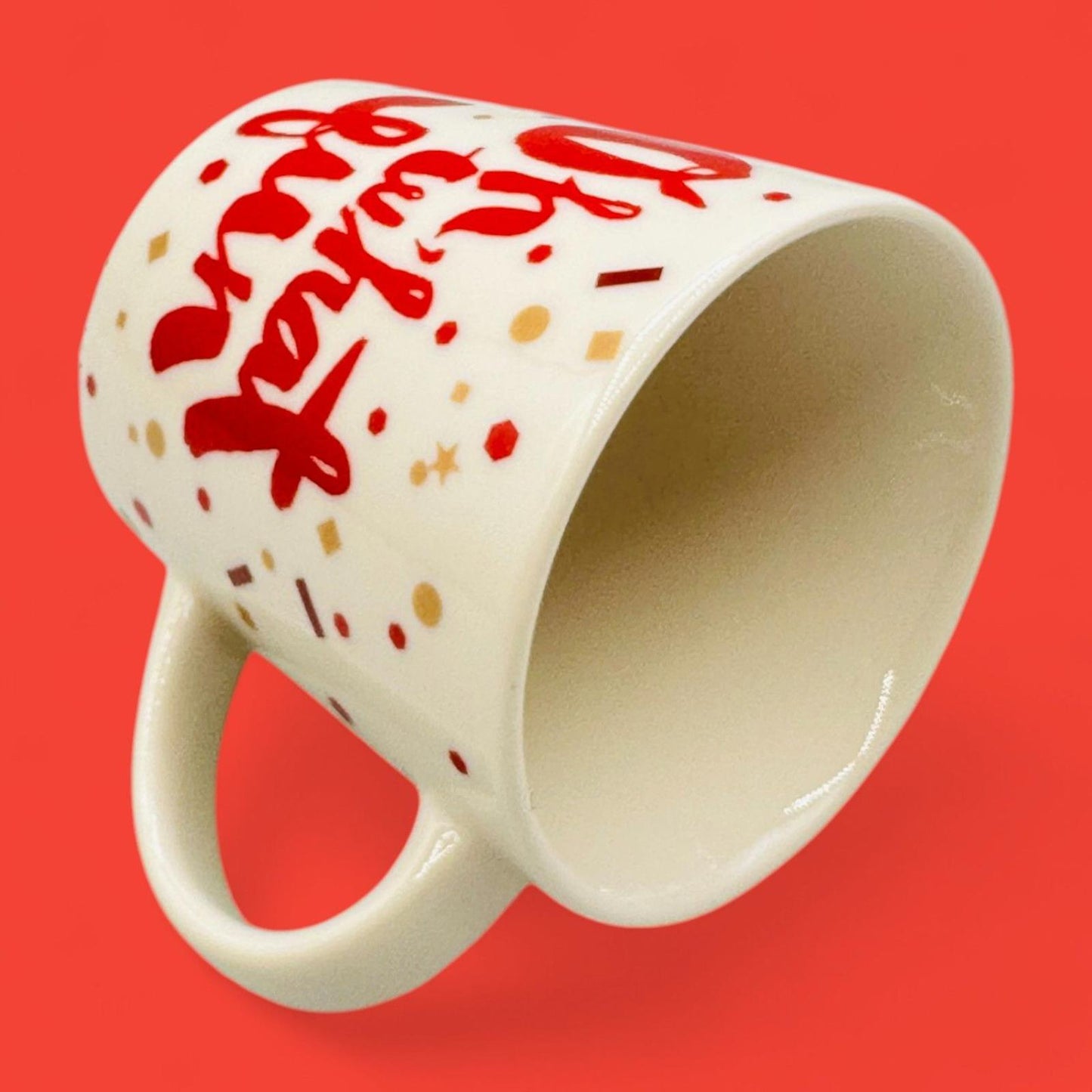 Starbucks "Oh What Fun" Demitasse Cup - 2014 Holiday Espresso Mug