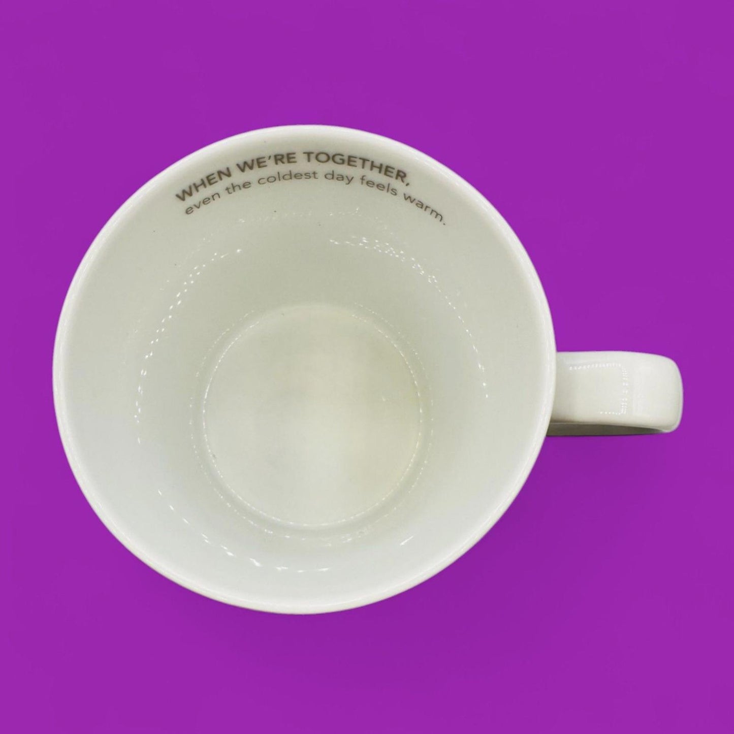 Starbucks Christmas 2011 Snowman Mug – "We Are All In This Together" – Seasonal Replacement Mug