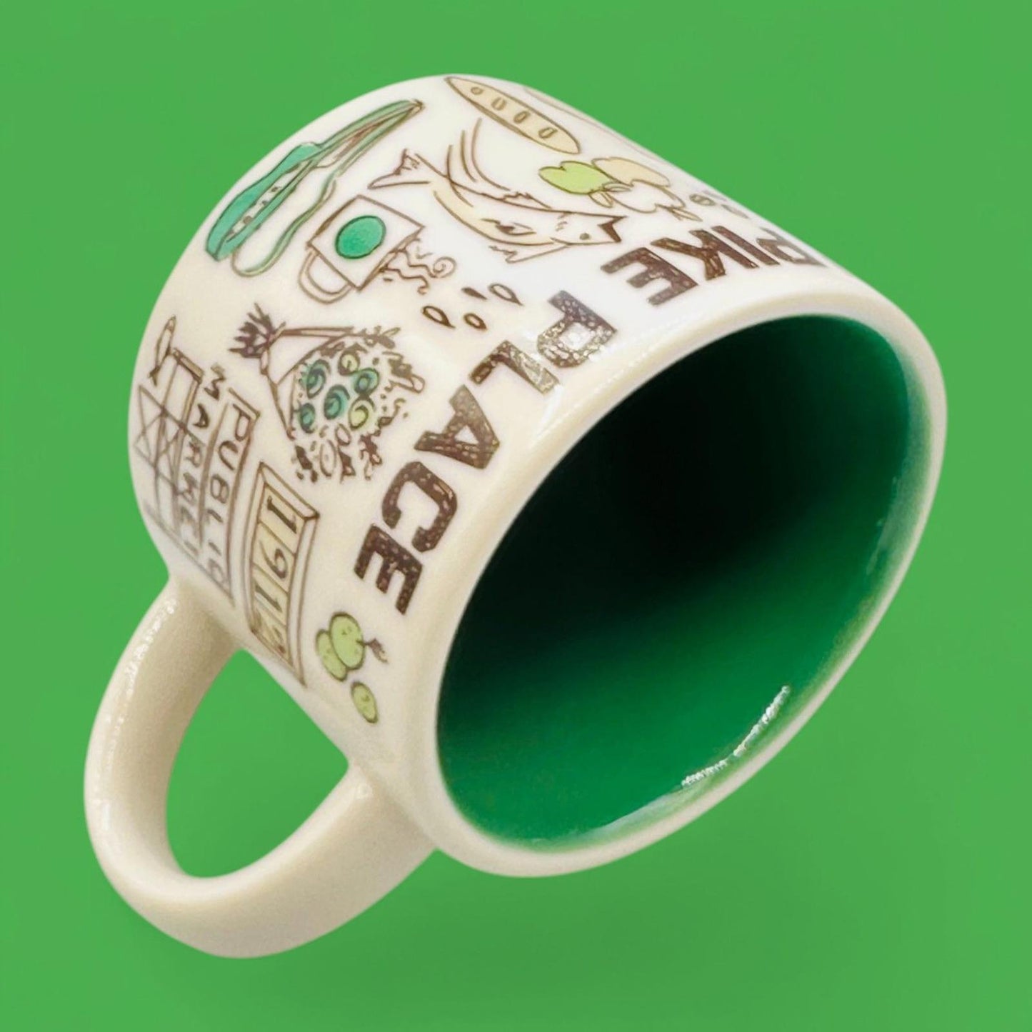 Starbucks Demitasse Pike Place / Espresso Cup / Been There Series – Mini Mug – Replacement Mug