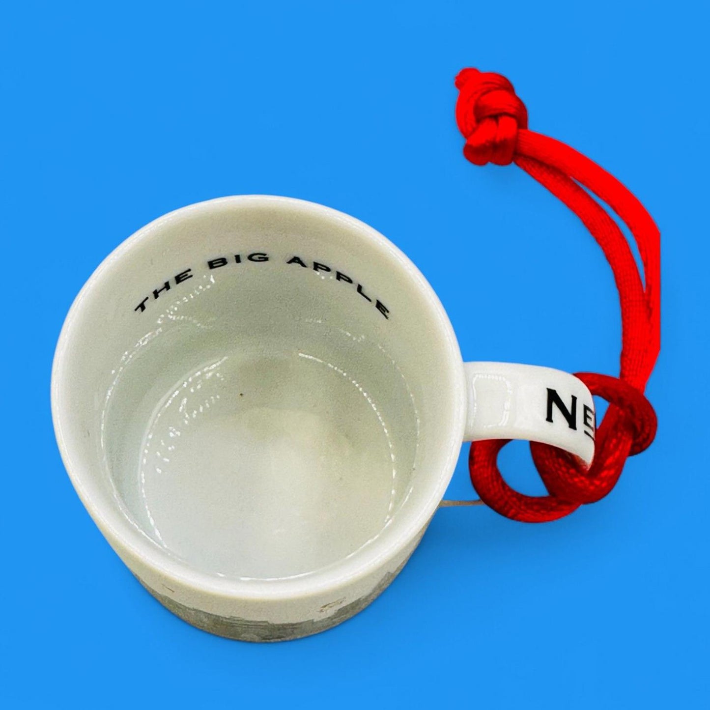 Starbucks Vintage 2002 Skyline Series New York Mini Coffee Mug Christmas Tree Ornament – Seasonal