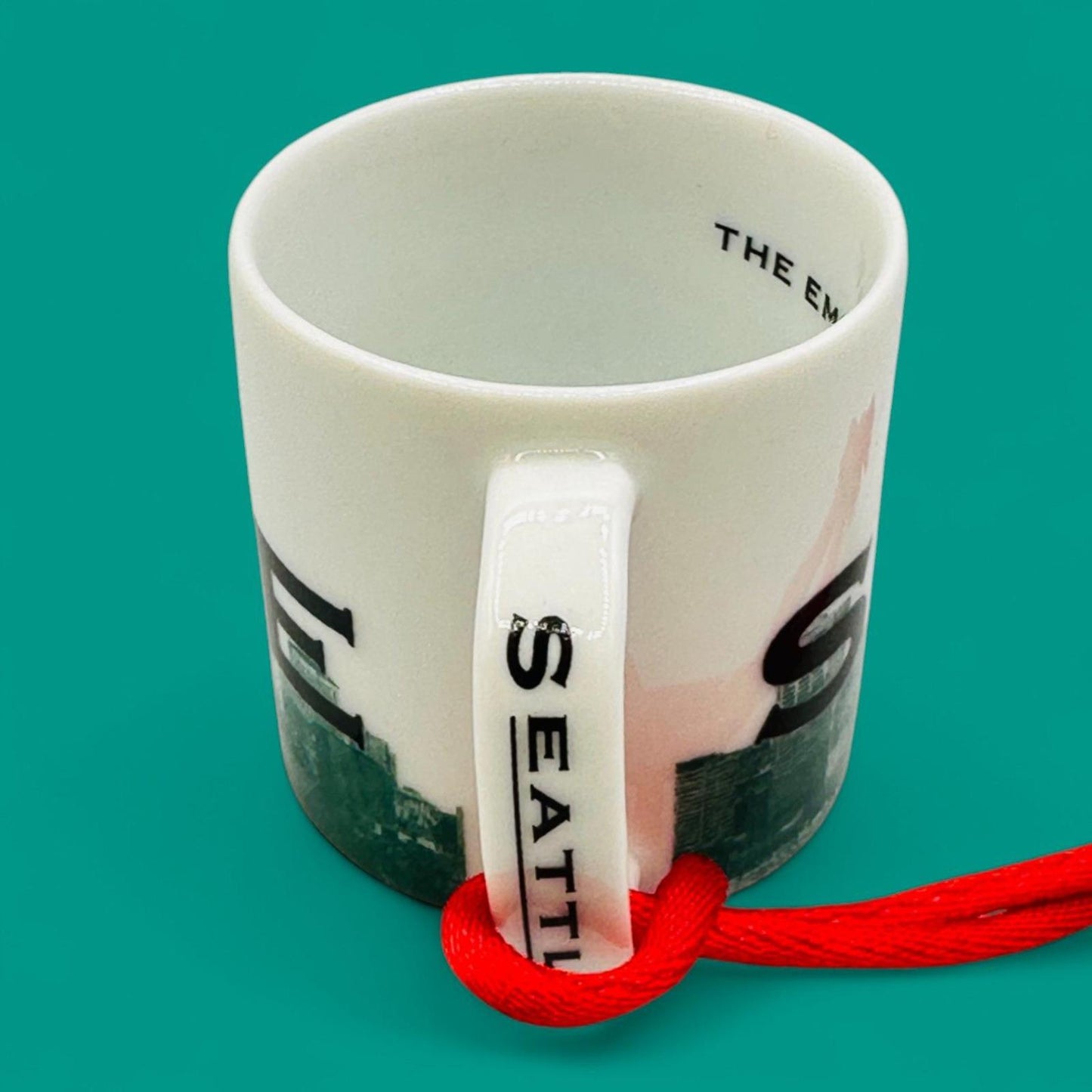 Starbucks Vintage Seattle Skyline Series Barista Christmas Tree Ornament – Seasonal