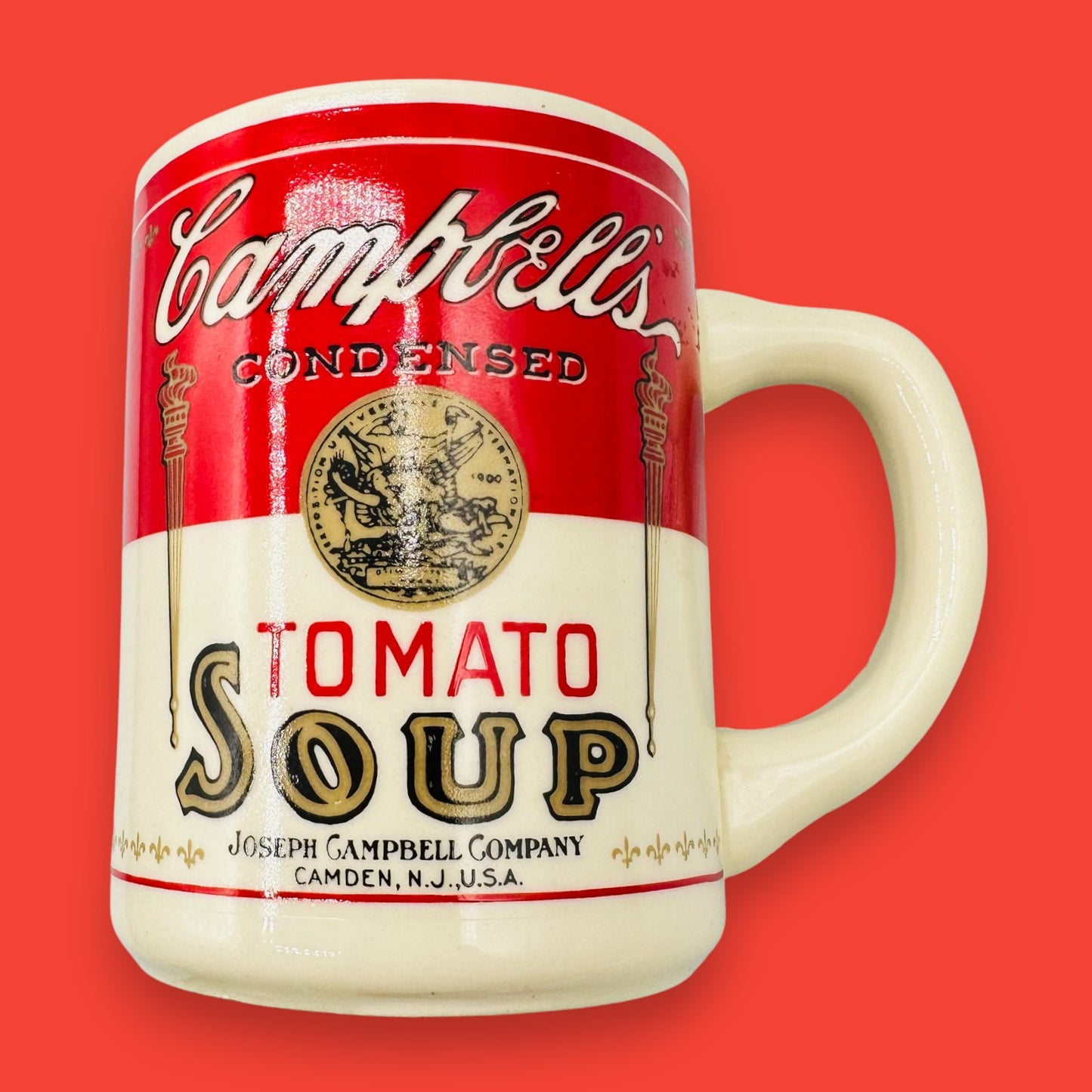 Vintage Campbell's Tomato Soup Porcelain Mug