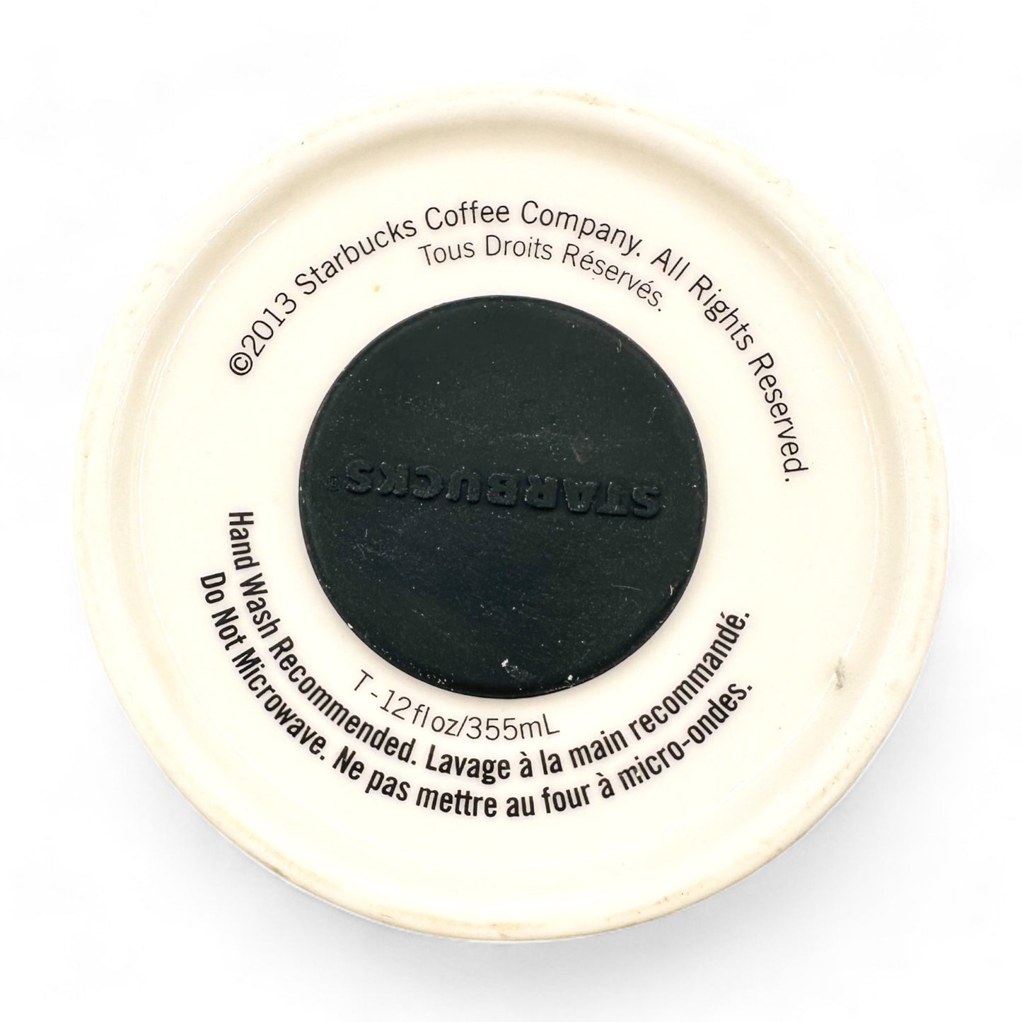 Charlotte Robinson Starbucks Travel Mug with Pencil Sketch Woman
