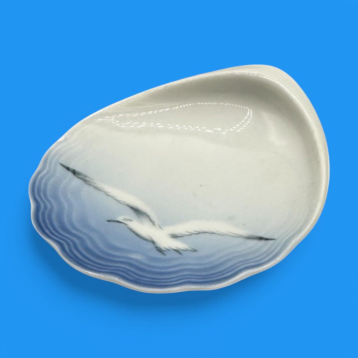 Vintage Seagull Oyster Shell Dish - Bing & Grondahl, Denmark Danish