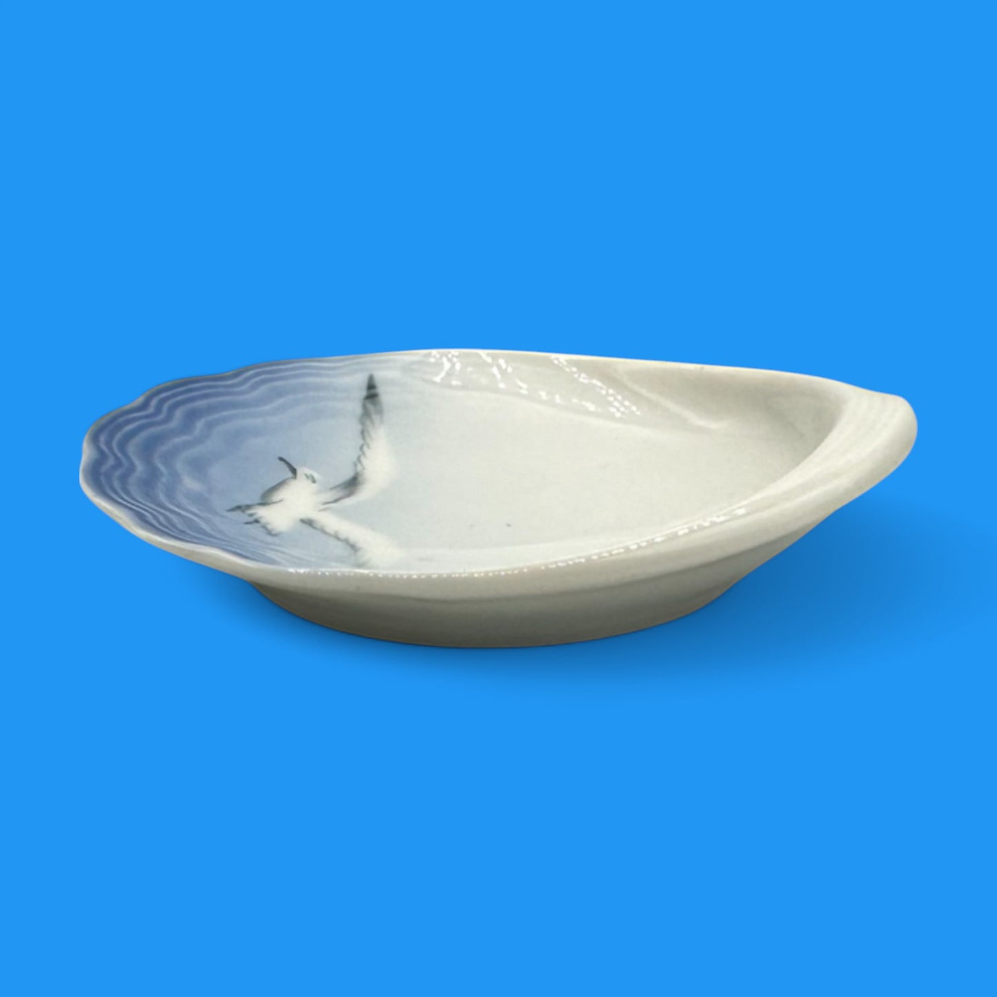 Vintage Seagull Oyster Shell Dish - Bing & Grondahl, Denmark Danish
