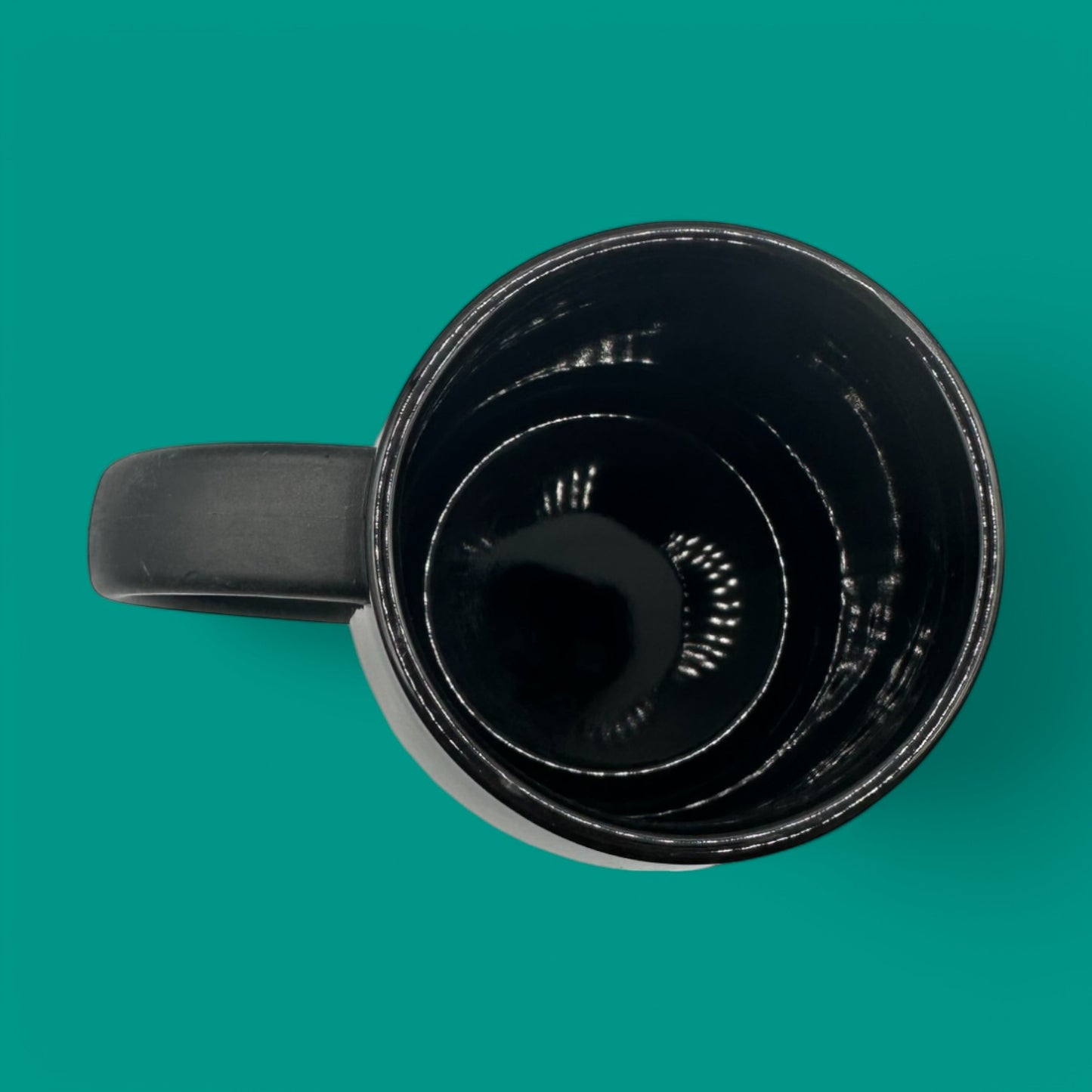 Starbucks Black Ceramic Travel Mug with Lid and Stainless Bottom (12oz) Replacement Mug