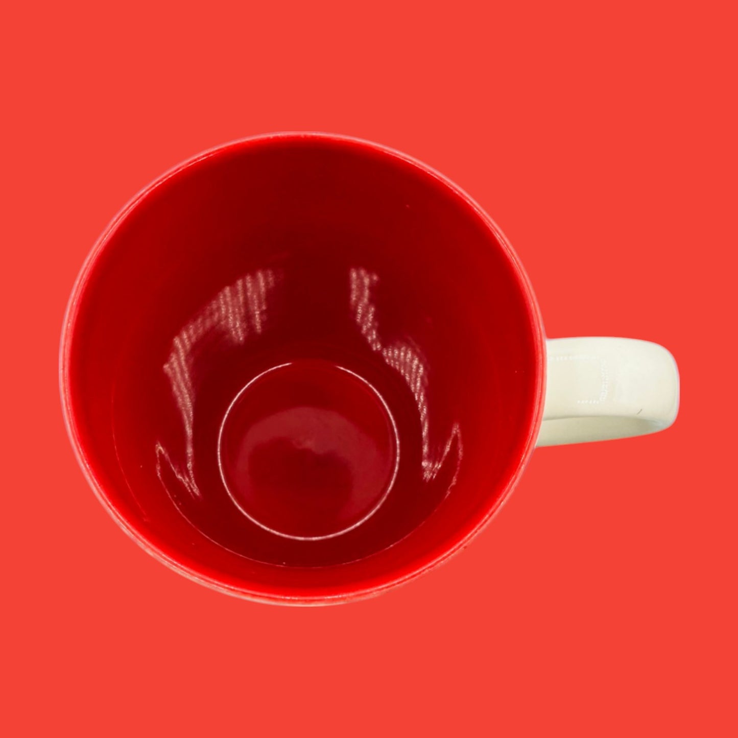 Starbucks Red and White Hearts Valentines 2009 Coffee Mug (12oz) – Replacement Mug in New Bone China