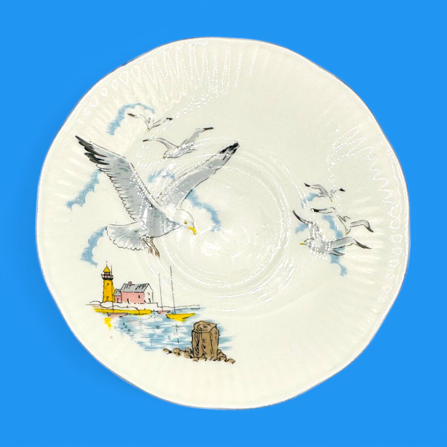 English Bone China 14-piece Queen’s by Rosina Bone China Seagull Tea Set - Tea Cup