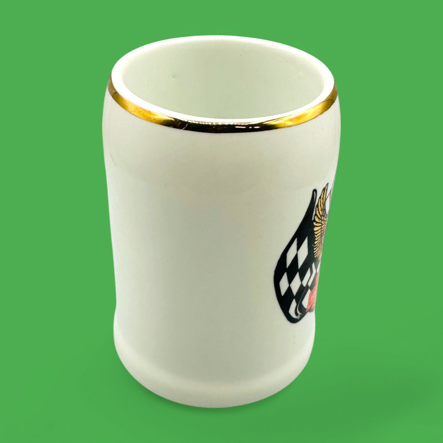 Harley-Davidson Ceramic Stein β Vintage Heavyweight Mug with Eagle & Flag