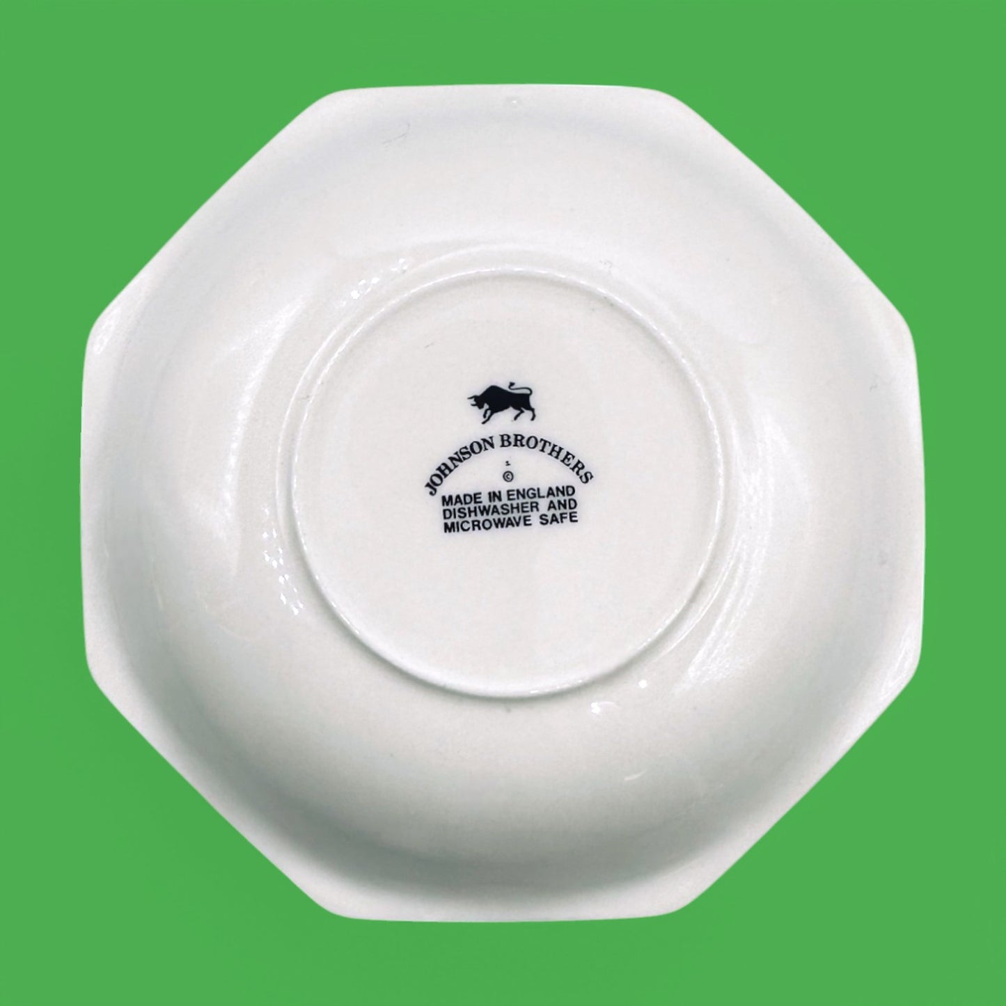 Johnson Bros Heritage Ironstone Cup and Saucer – Octagonal English Set