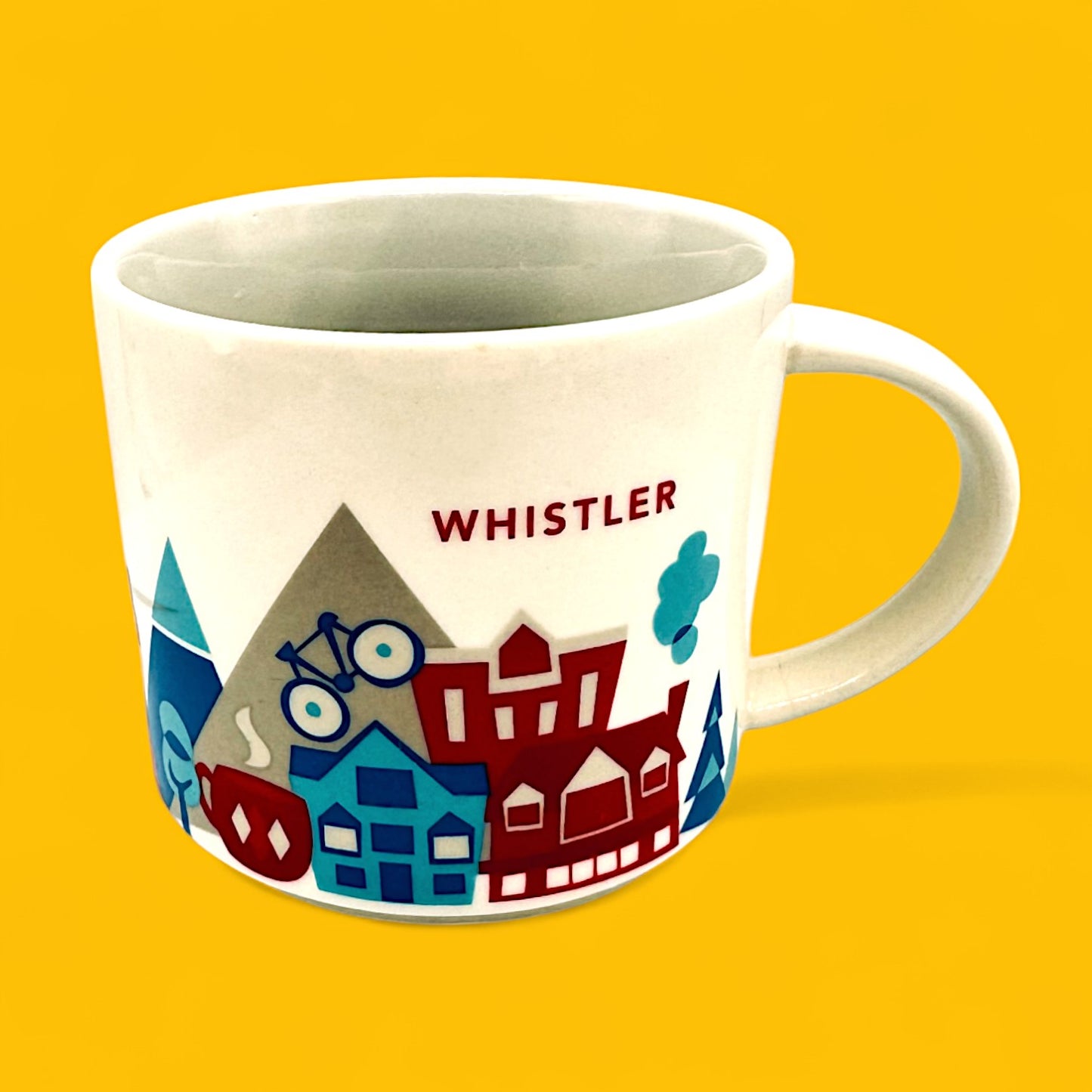 Starbucks Whistler You Are Here mug 14 oz replacement mug