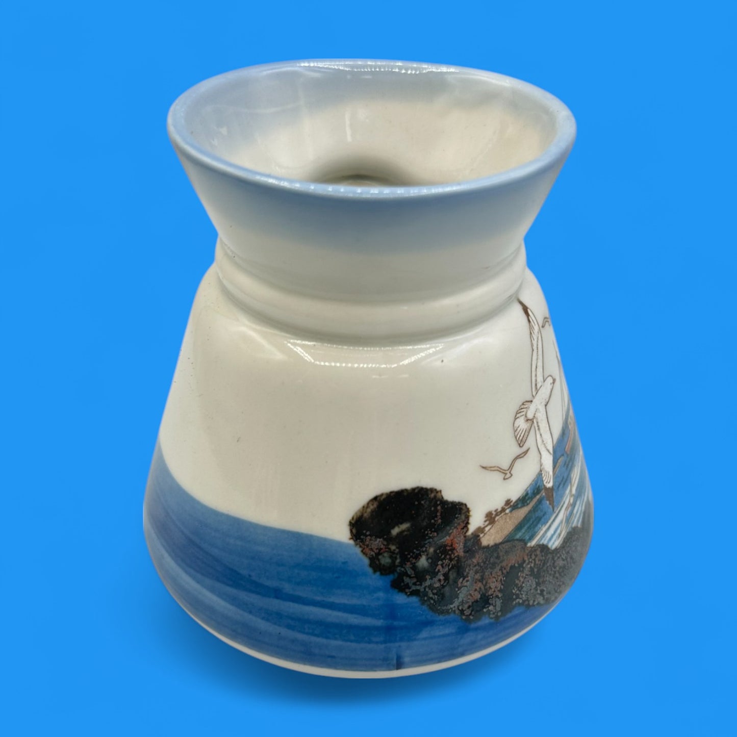 Otagiri Japan Seagulls Harbor Coffee Mug (14oz) β Flat Bottom Replacement Mug