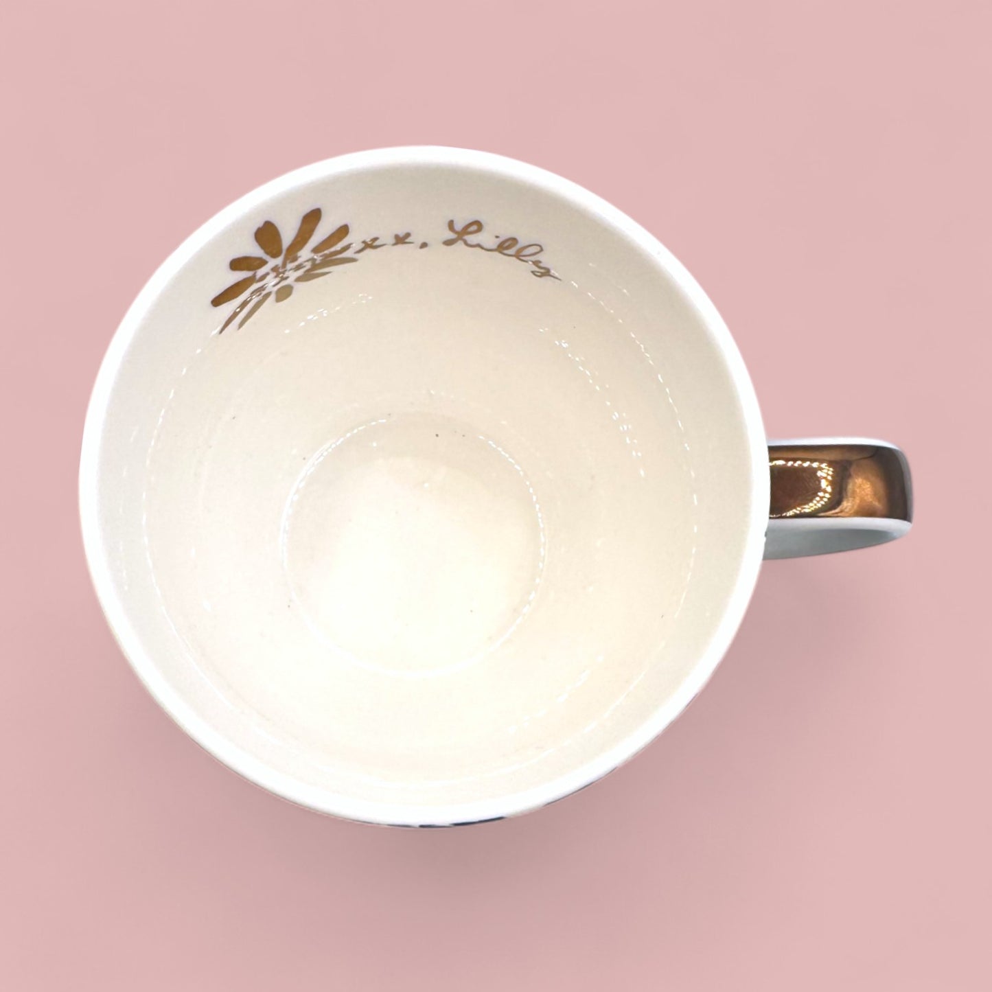 Lilly Pulitzer Floral Ceramic Mug with Gold Handle – Anthropologie Replacement Mug