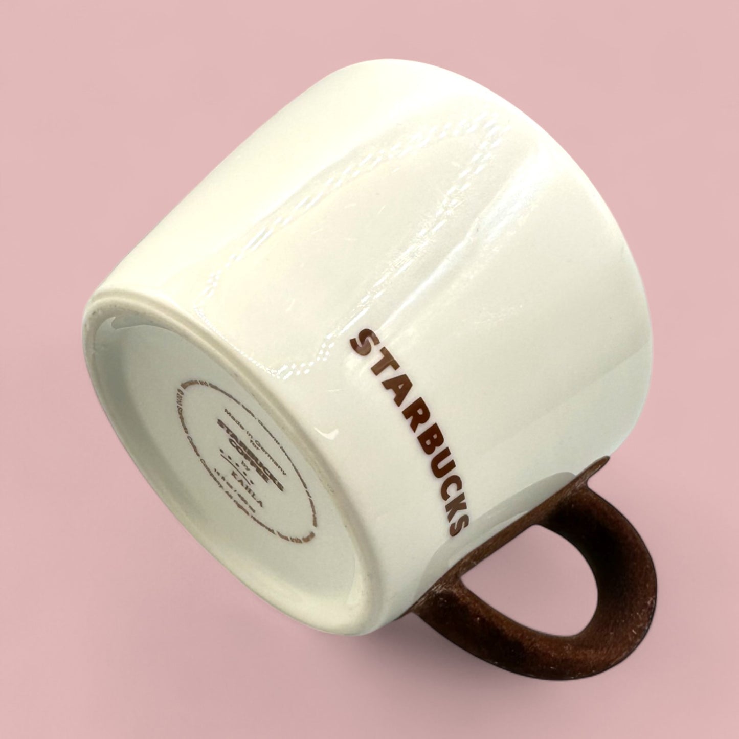 Starbucks Khala Mug (2010) – Brown & White German Ceramic Replacement Mug