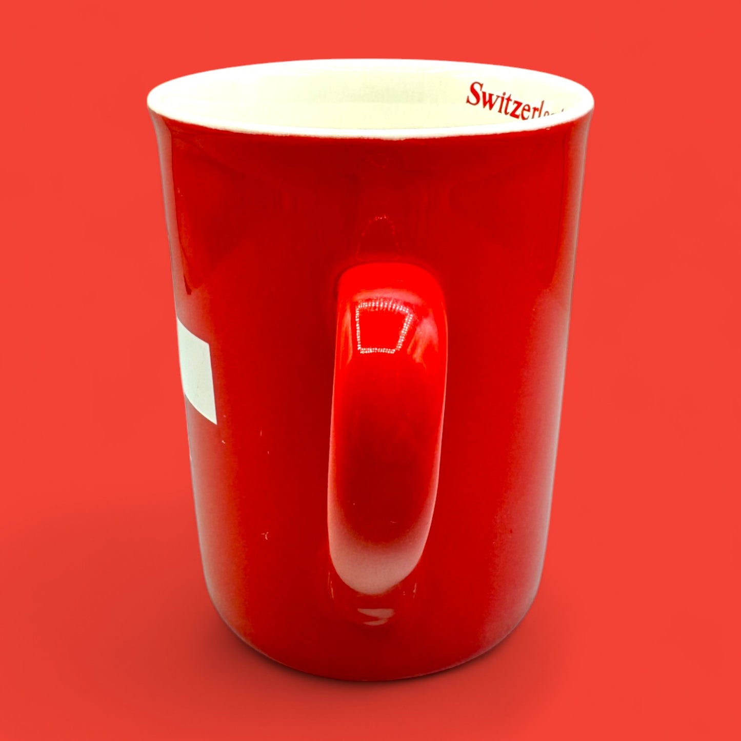 Switzerland Red Mug with White Cross – Replacement Mug
