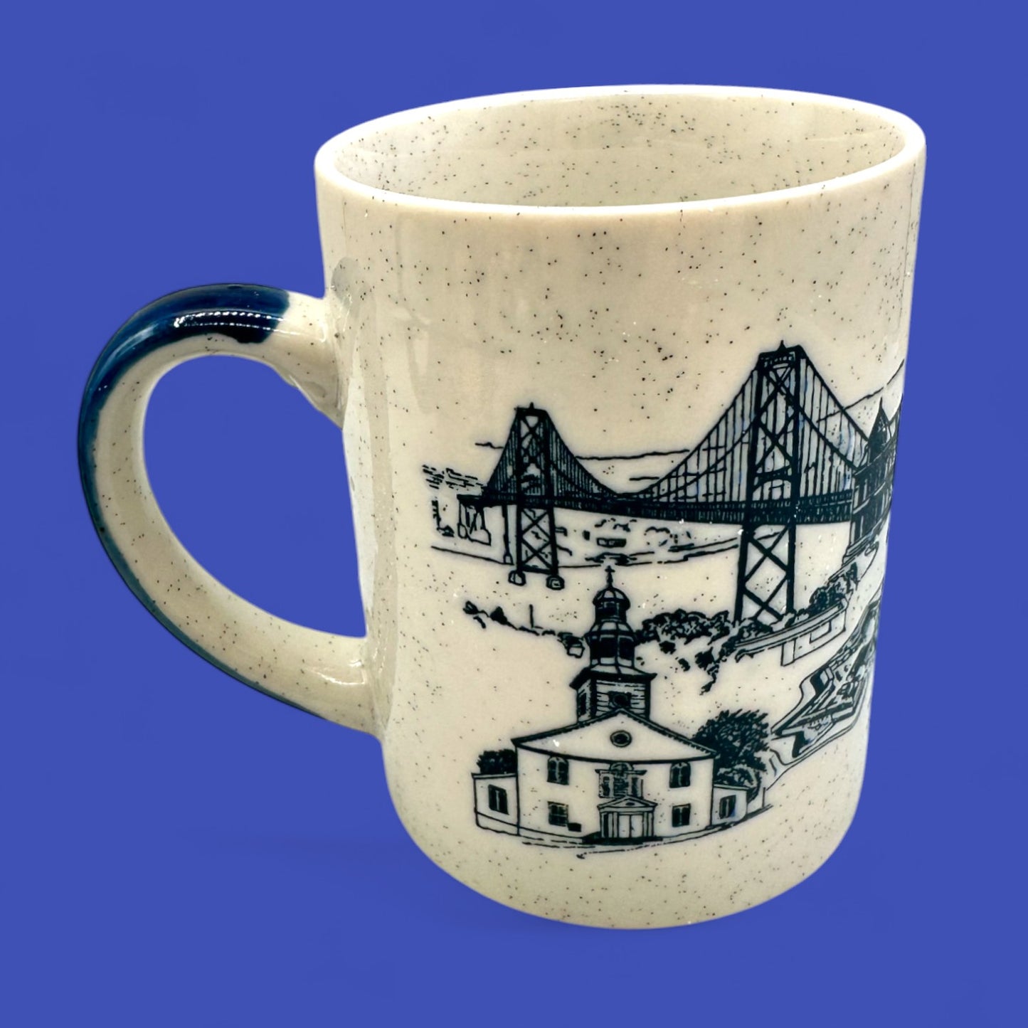 Halifax Canada Souvenir Ceramic Mug – Bluenose II Design – Replacement Mug