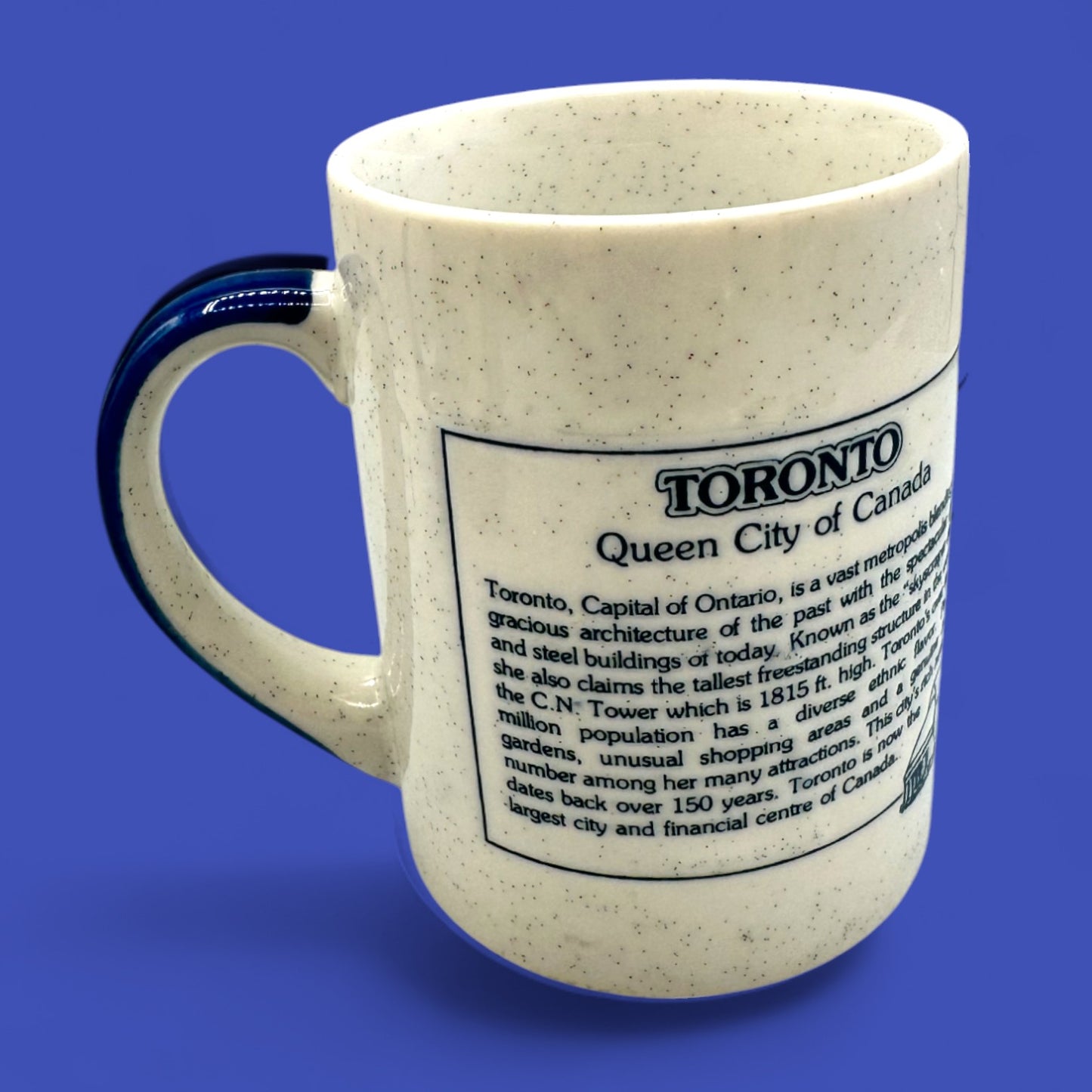 Vintage Toronto Queen City of Canada Replacement Mug