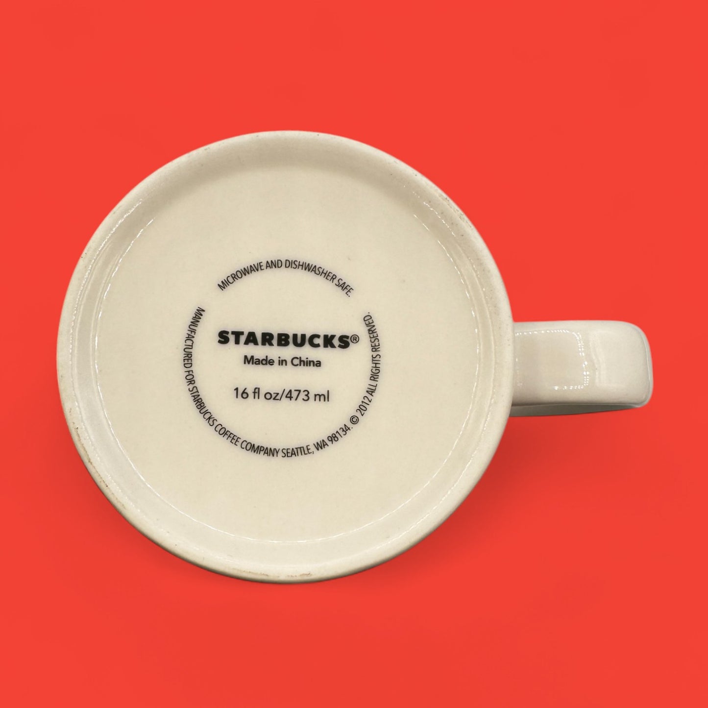Starbucks Paris City Mug – 2012 Global Icon Series Replacement Mug