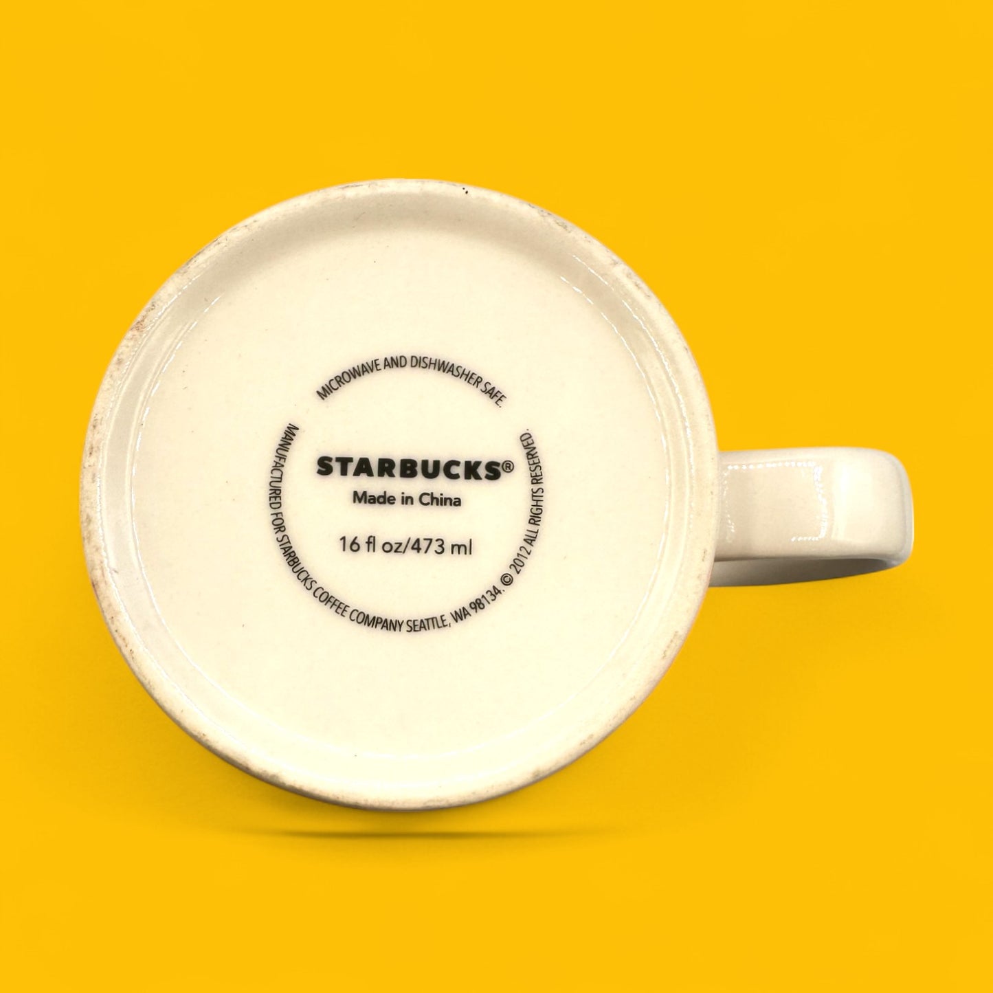 Starbucks Hong Kong City mug – Global Icon Series, 2012 replacement mug