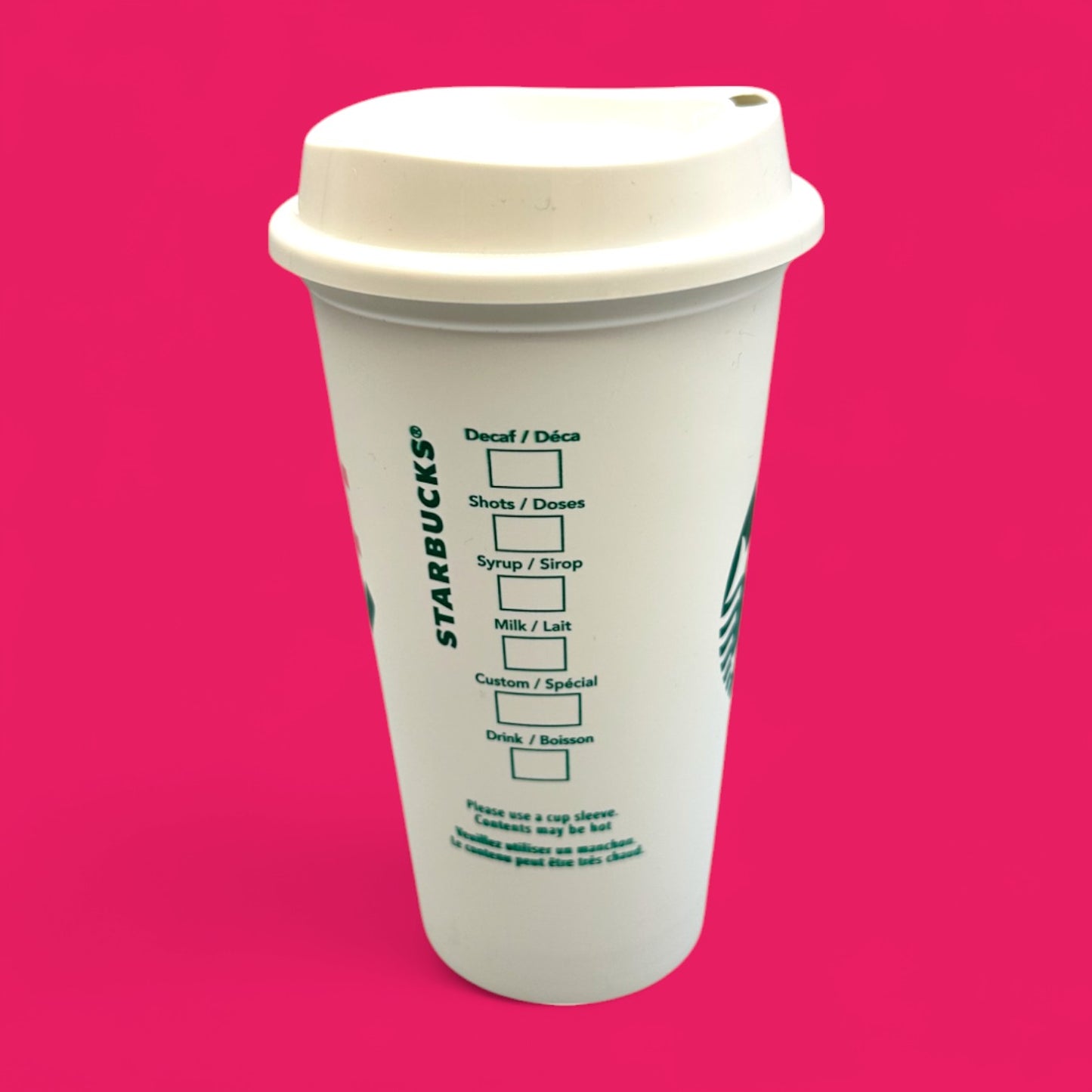 Starbucks reusable cup set – 16oz travel replacement mug (set of 4)