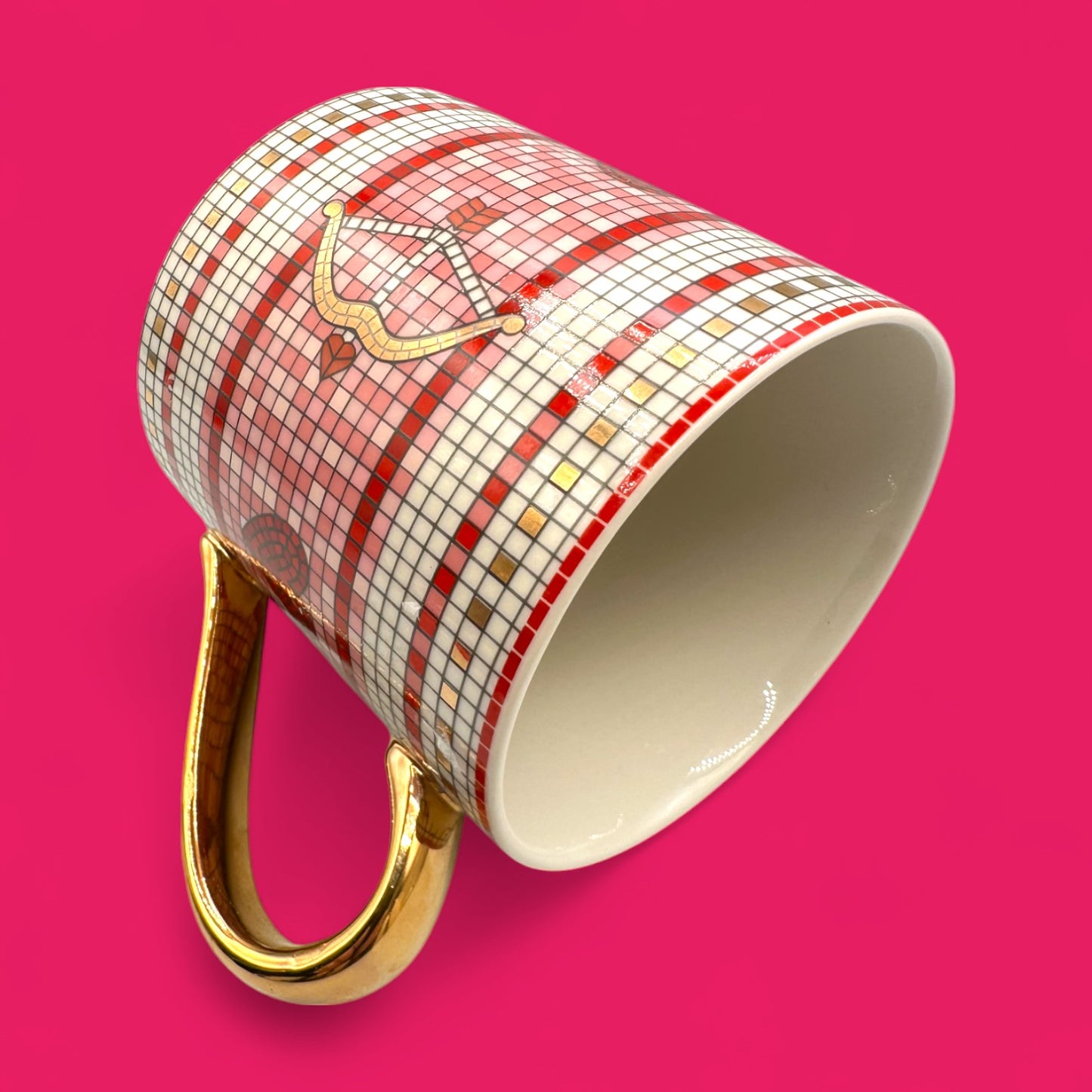 Anthropologie love mug – heart & Cupid design replacement mug