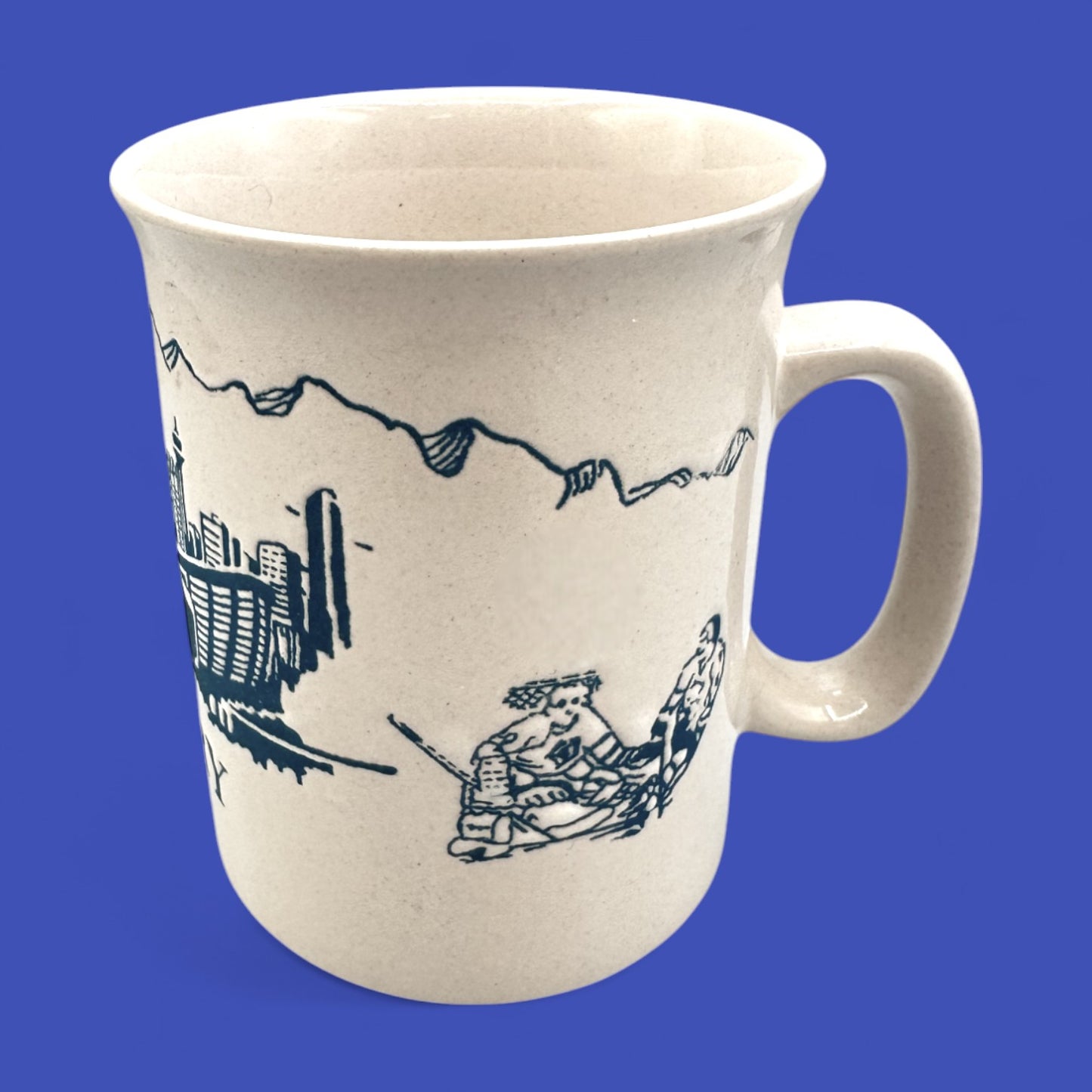 Calgary Canada souvenir mug – vintage skyline replacement mug
