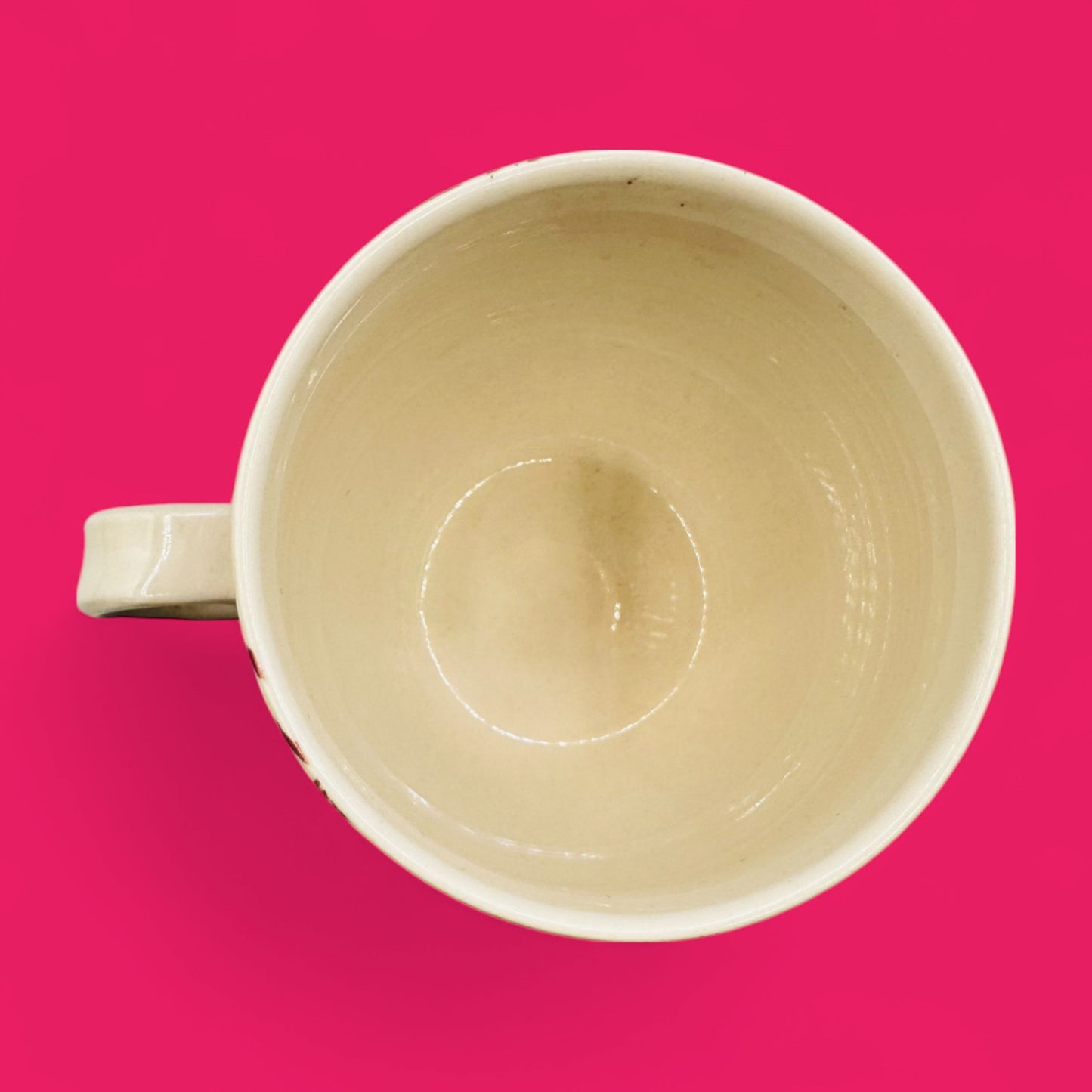 Anthropologie Initial J Monogram J mug – floral print ceramic replacement mug