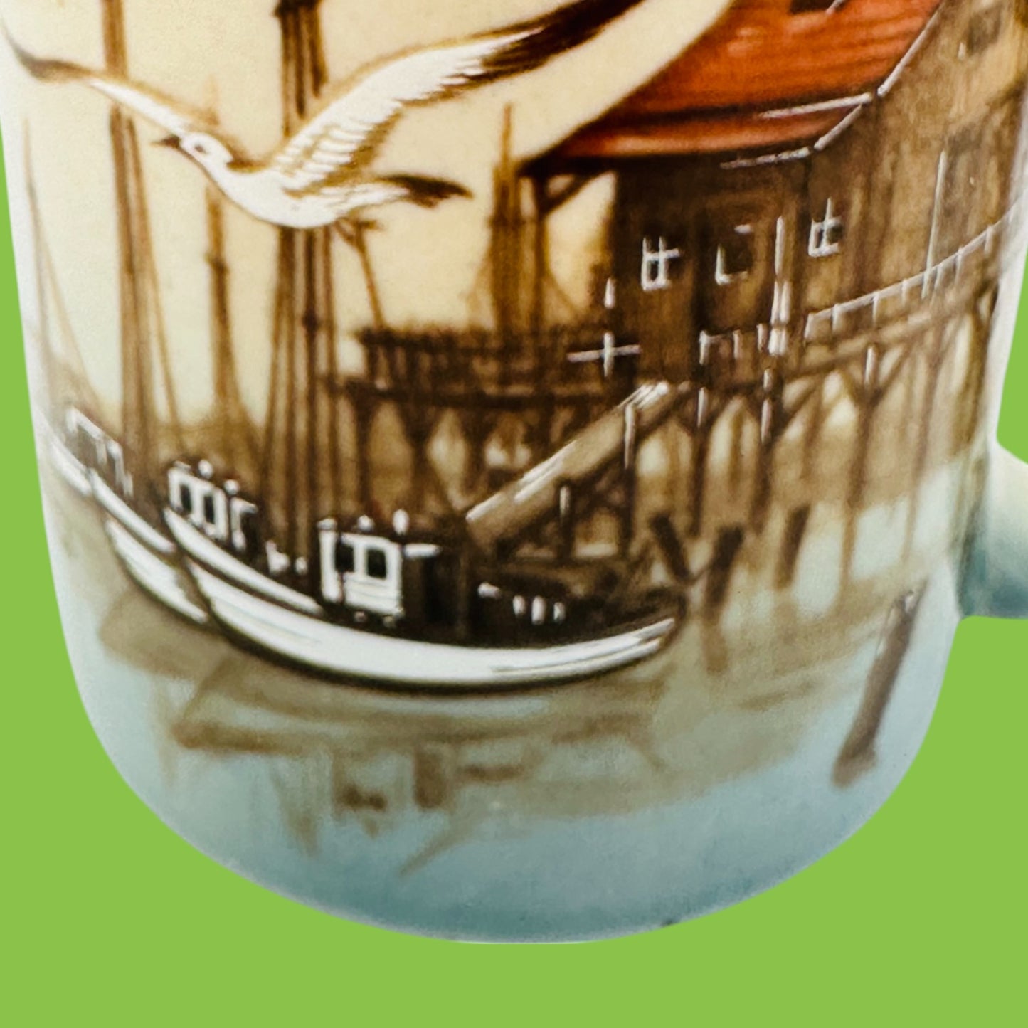 Otagiri Japan Fisherman’s Village Replacement Mug 1970's