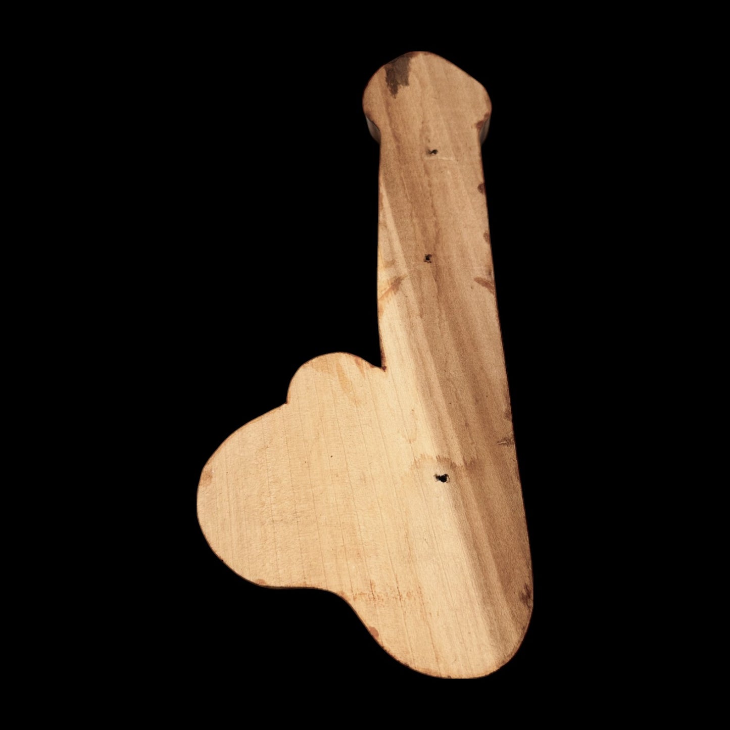 Vintage Tacky Wooden Hot Tub Penis Direction Sign