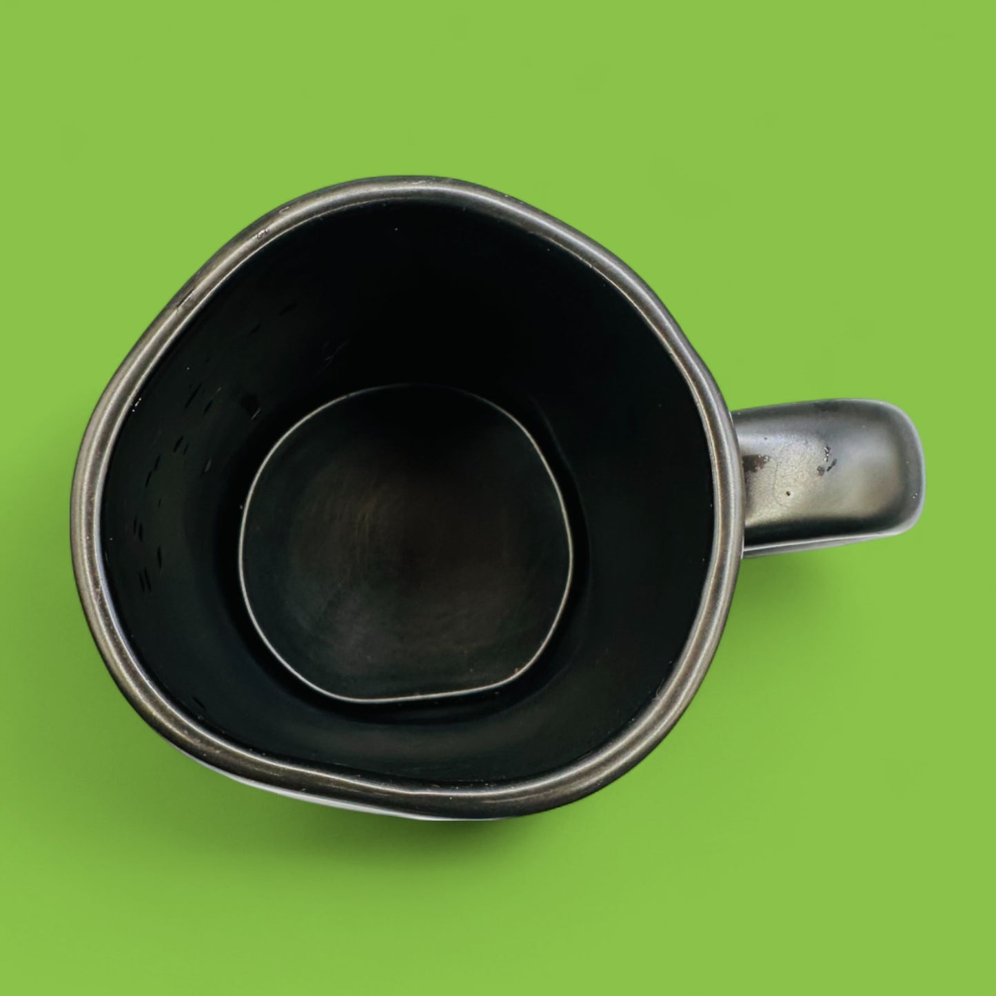 Rae Dunn "TEA" Mug - Black with White Letters Replacement Mug