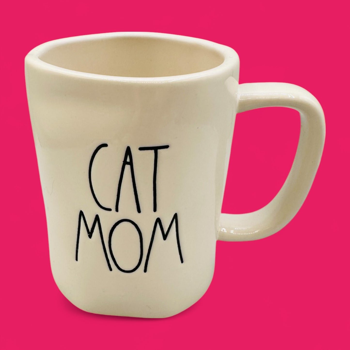 Rae Dunn Cat Mom mug – tall artisan ceramic replacement mug