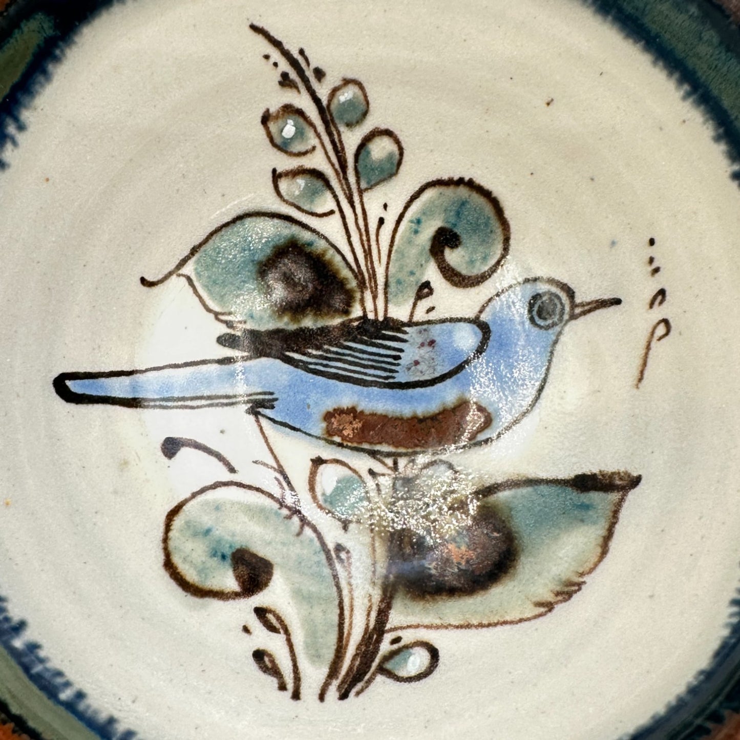 Handmade Ken Edwards Mexican Pottery Bowls – Tonala, Mexico