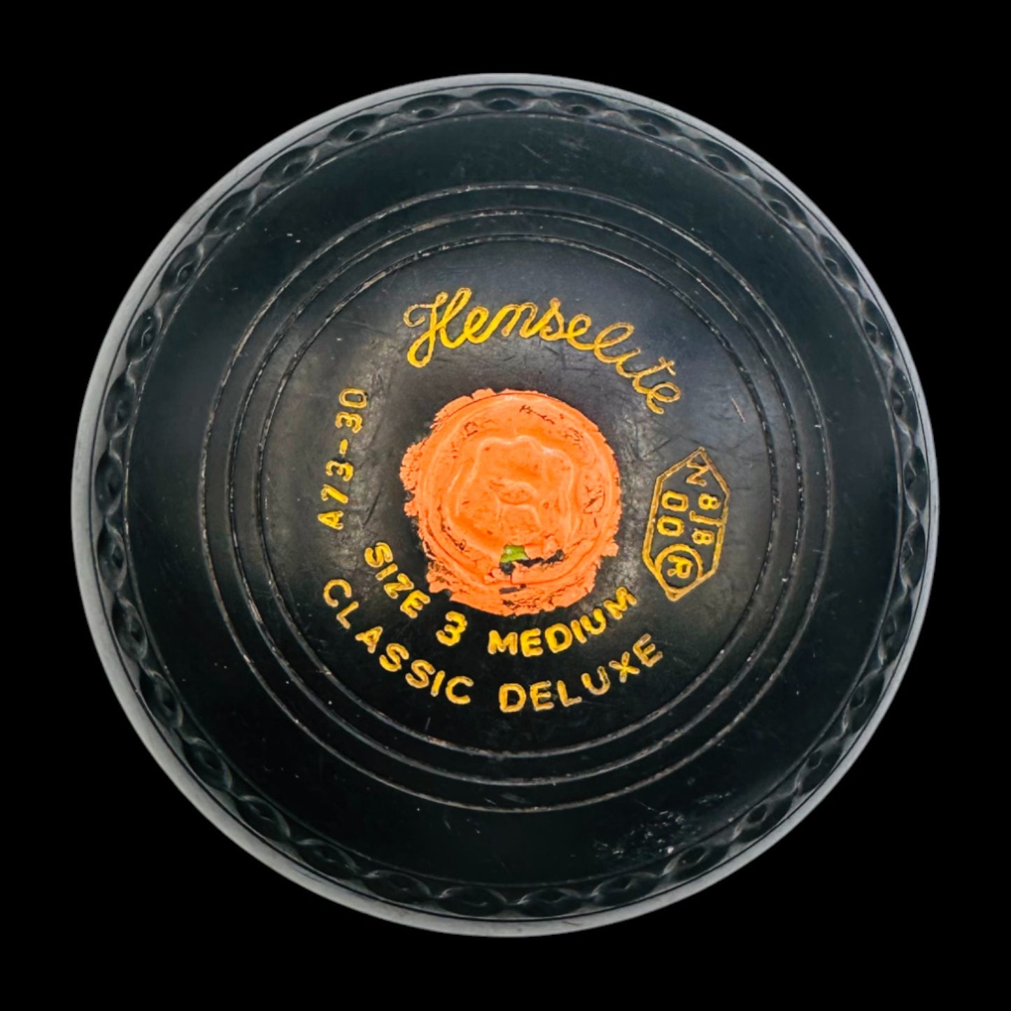 Vintage Henselite Lawn Bowls – Classic Deluxe Size 3 Medium