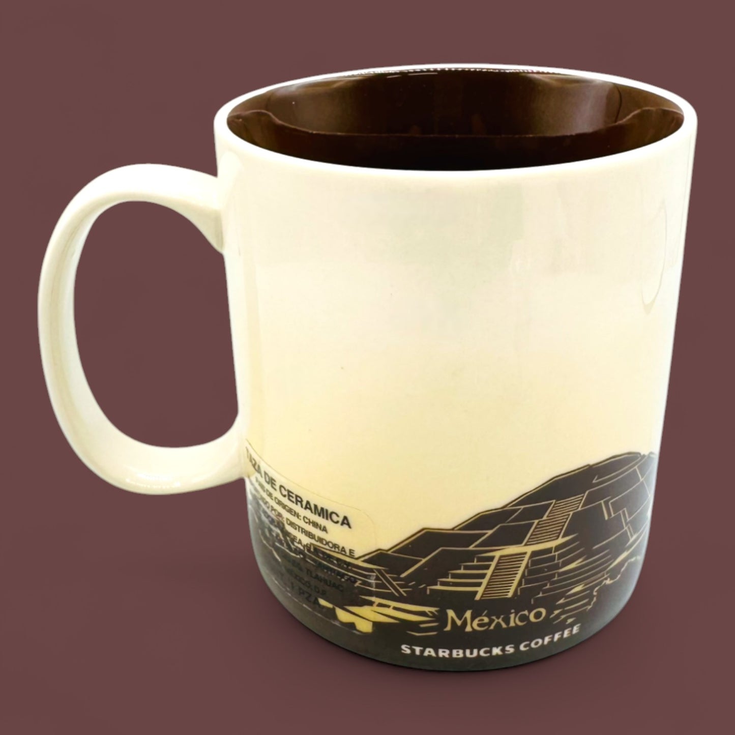 Starbucks Mexico Global Icon Collector Mug 2010 – 16 fl oz / 473 ml Replacement Mug