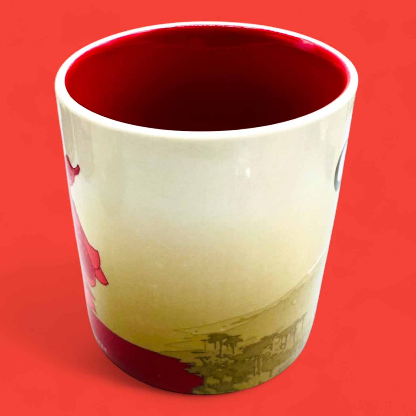 Starbucks Chile Global Icon Red Replacement Mug – 16 fl oz / 473 ml