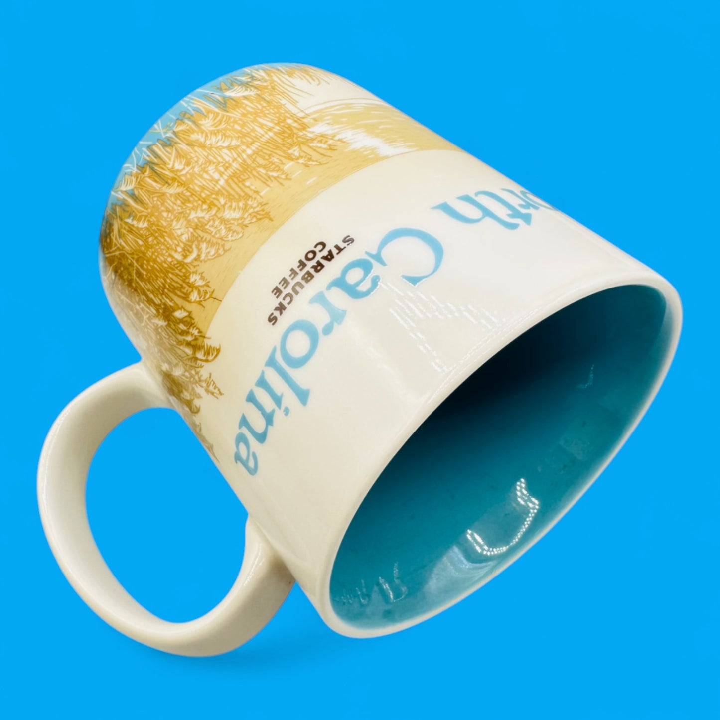 Starbucks North Carolina Collectors Series Mug 2009 – 16 fl oz / 473 ml Replacement Mug