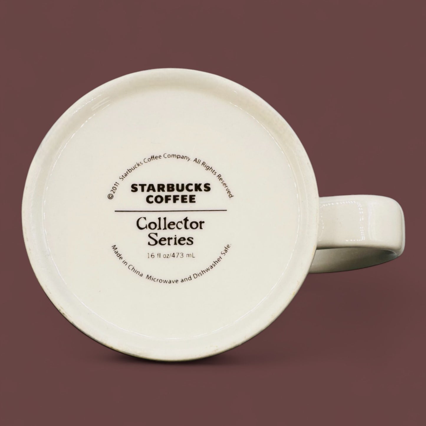 Starbucks 2011 Vancouver Global Icon Mug 16 fl oz / 473 ml Replacement Mug