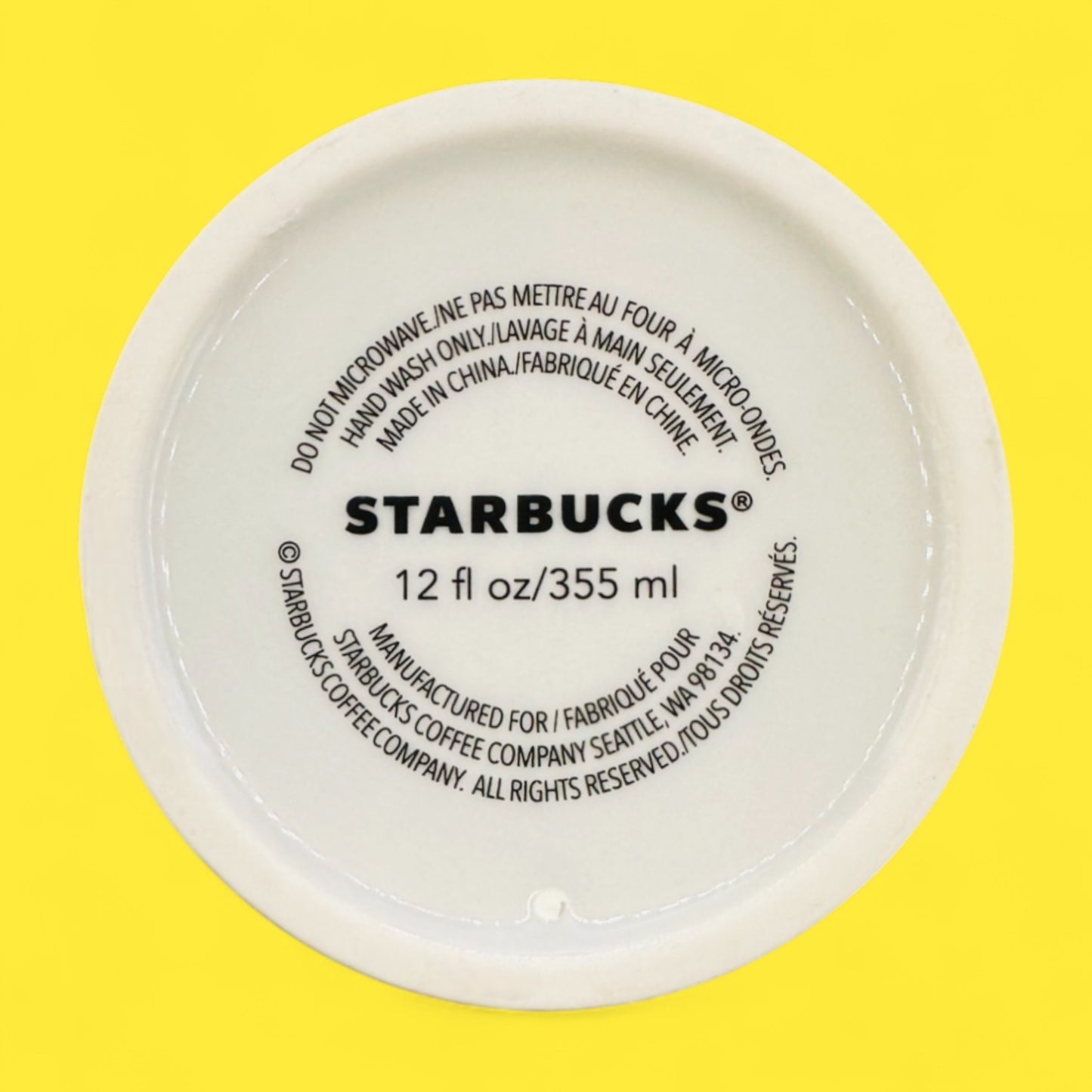 Starbucks California Ceramic Travel Mug Replacement Mug