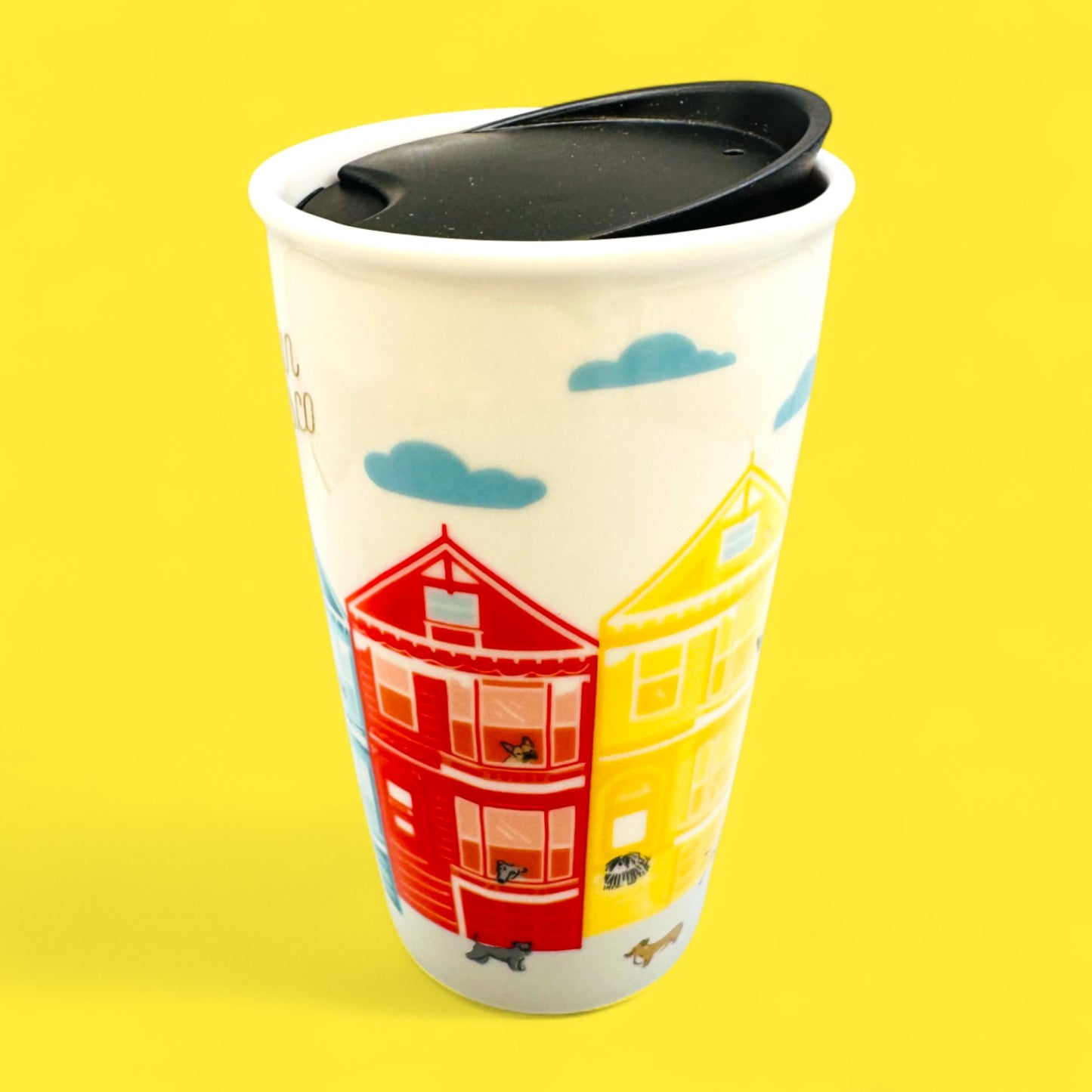 Starbucks San Francisco California Ceramic Travel Mug Replacement Mug