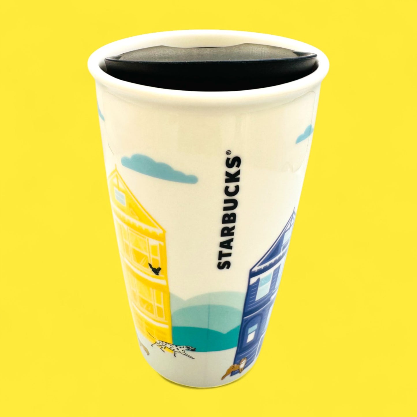 Starbucks San Francisco California Ceramic Travel Mug Replacement Mug