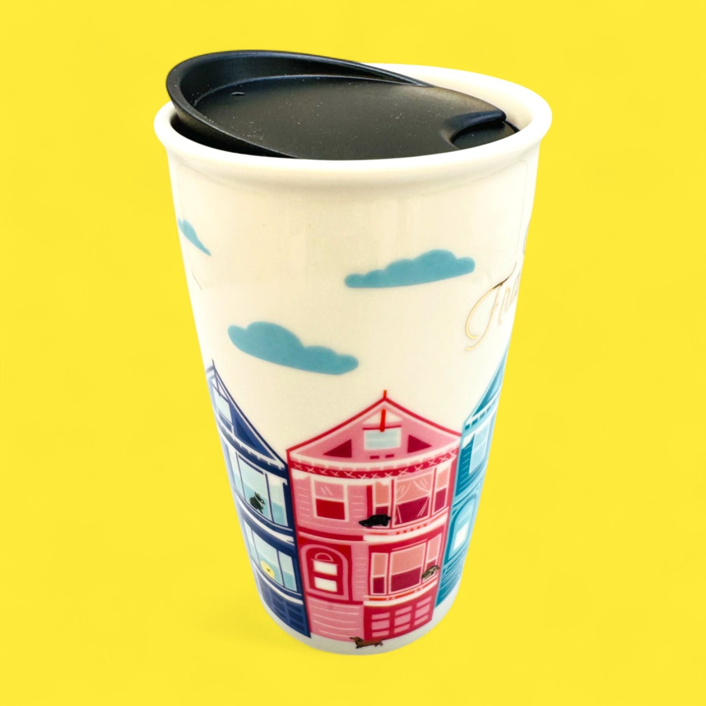 Starbucks San Francisco California Ceramic Travel Mug Replacement Mug