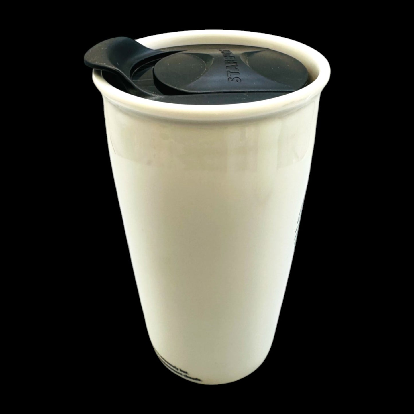 Starbucks 2011 Green Siren Logo Ceramic Travel Tumbler
