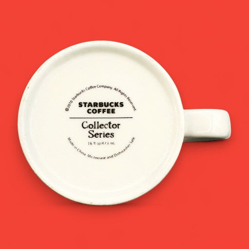 Starbucks Vintage Prague Global Icon Mug – Replacement Mug