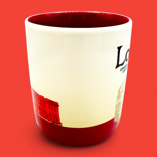 Starbucks Vintage London England Global Icon Mug – Replacement Mug