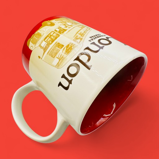 Starbucks Vintage London England Global Icon Mug – Replacement Mug