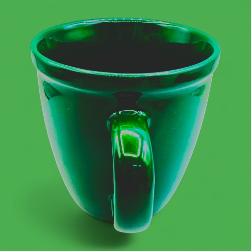 Vintage Starbucks Barista Green Coffee Mug 2001 – Classic Curved Replacement Cup (18 fl oz / 532 ml)