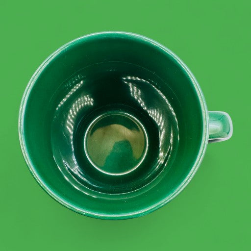 Vintage Starbucks Barista Green Coffee Mug 2001 – Classic Curved Replacement Cup (18 fl oz / 532 ml)