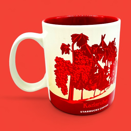 Starbucks Vintage Karlsruhe Germany Global Icon Mug Replacement Mug