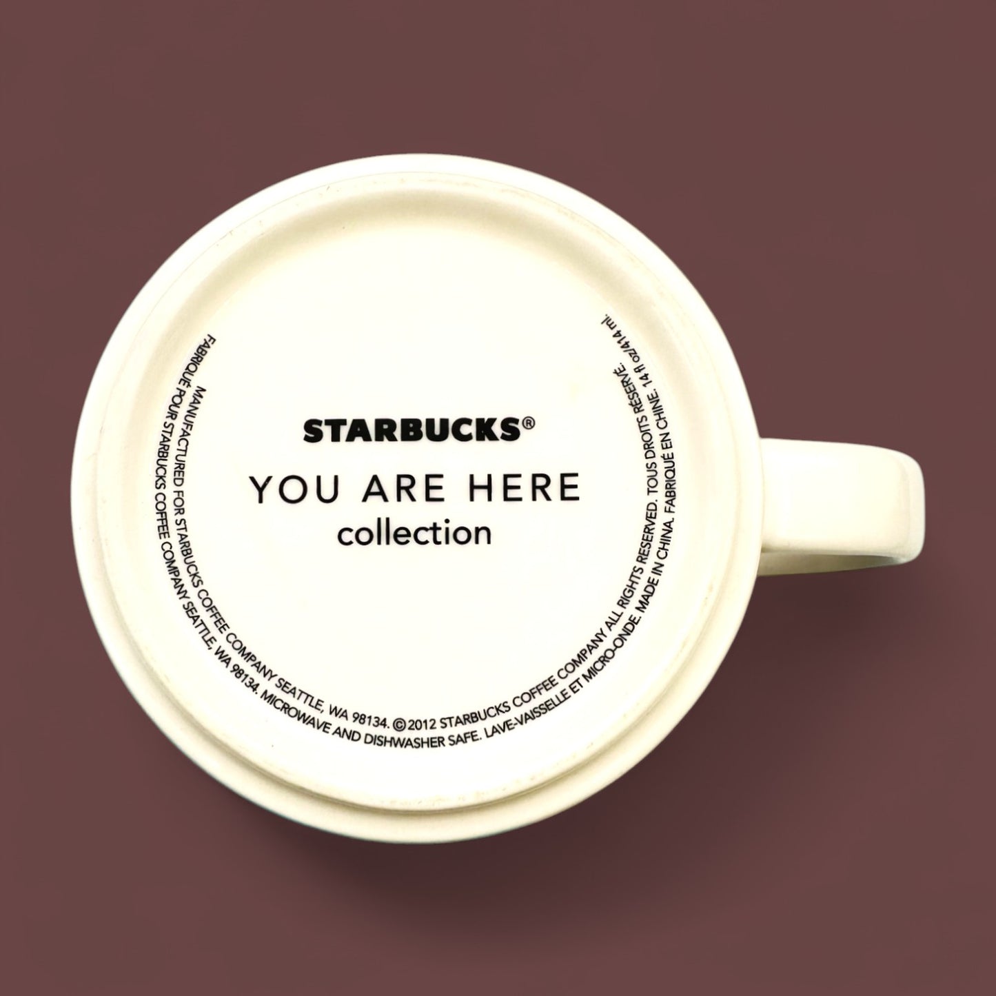 Starbucks Pike Place “You Are Here Collection” – Iconic Replacement Mug