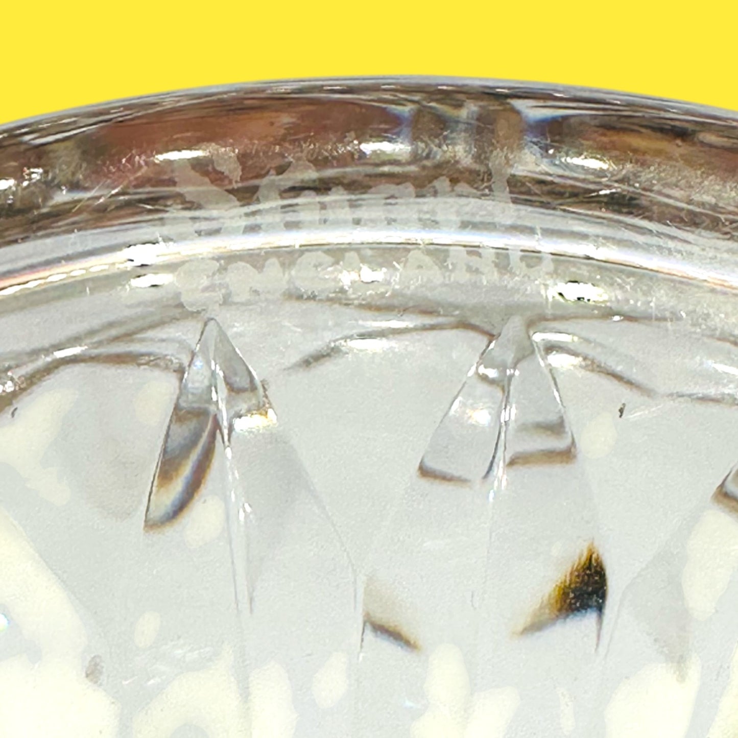 Vintage Stuart Crystal Whiskey Decanter – Mid-Century Round Barware